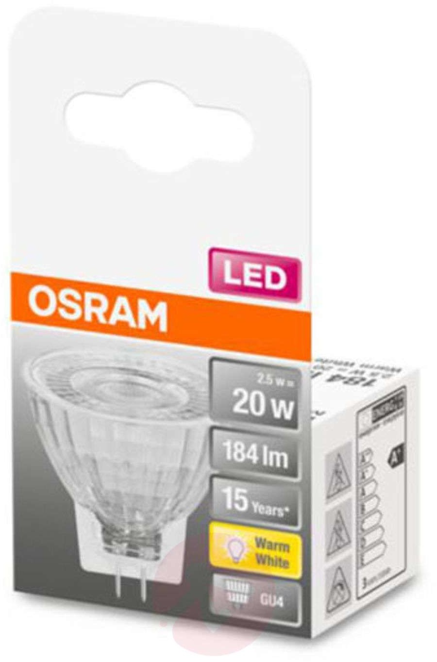 Osram reflektor LED GU4 MR11 2,5W 2 700 K