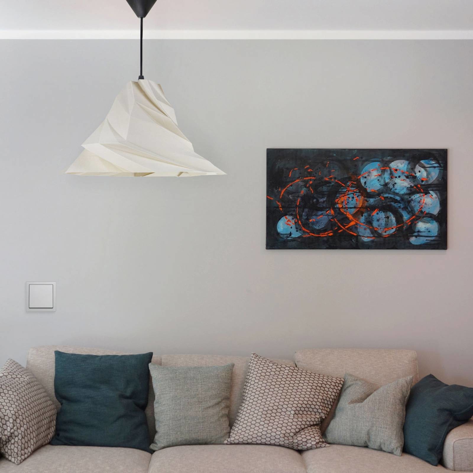 TAGWERK Lampa wisząca Kokon