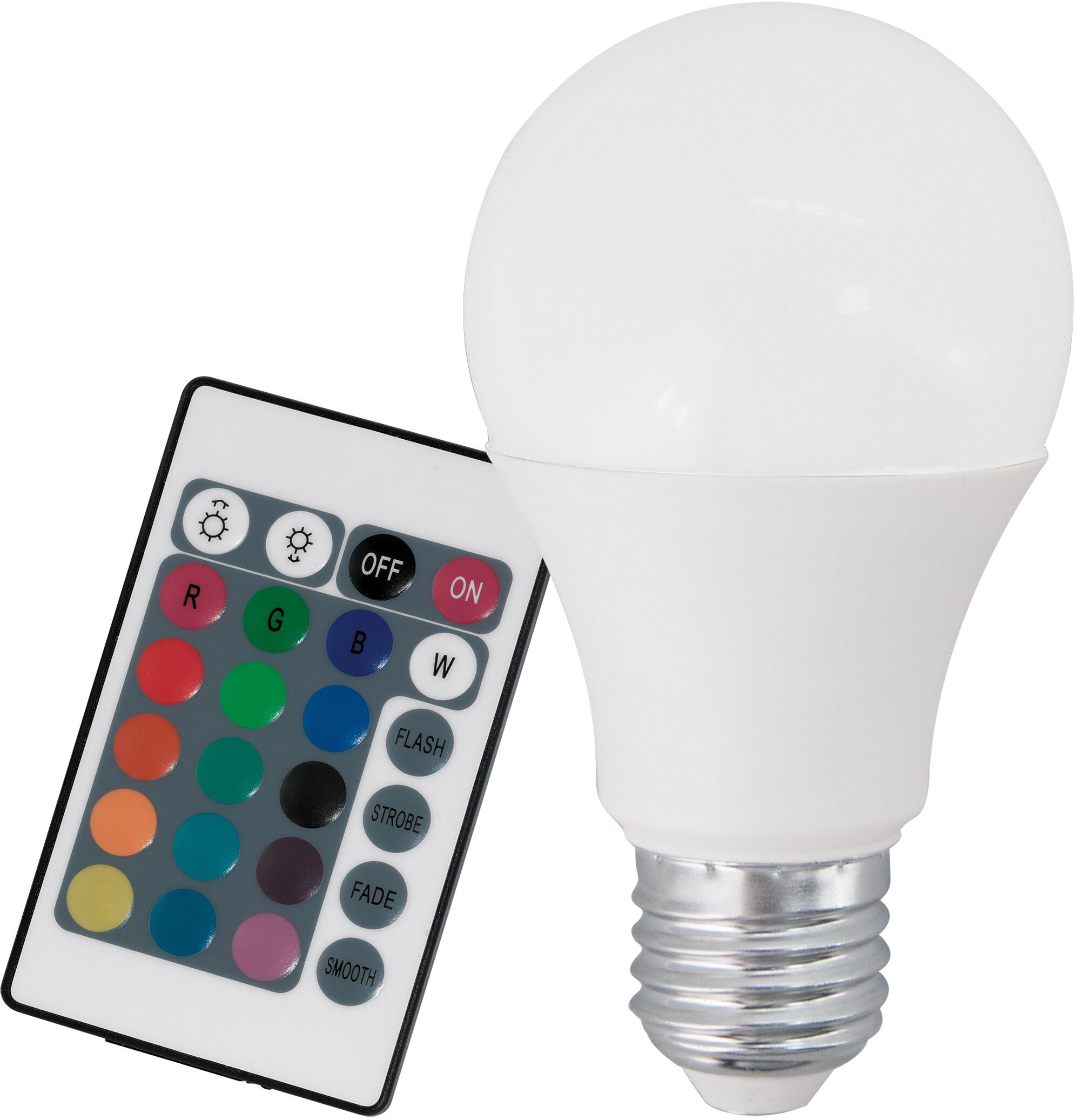 Eglo Żarówka LED 7,5W E27 470LM RGB z pilotem 10899 EGL10899