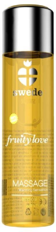 swede Fruity Love rozgrzewający żel do masażu Tropical Fruits 120ml