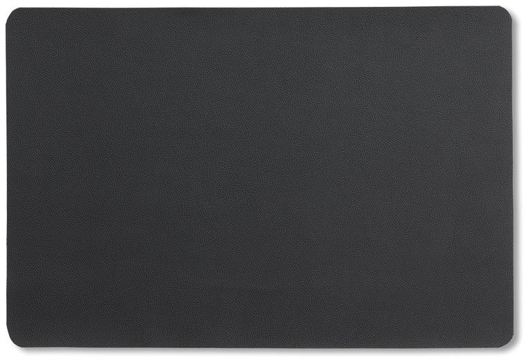 Kela Kimara - podkładka ze skóry ekologicznej, 45×30 cm, czarna KE-12098