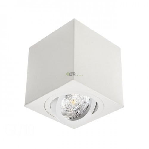 PremiumLUX OPRAWA NATYNKOWA CUBE GU10 BIAŁA LUX05458
