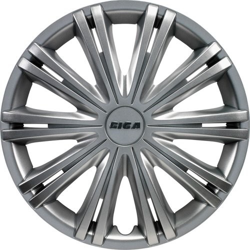 Autostyle AutoStyle Giga kołpaki na koła, srebrne, 4 sztuki, 38 cm (15) PP 5045