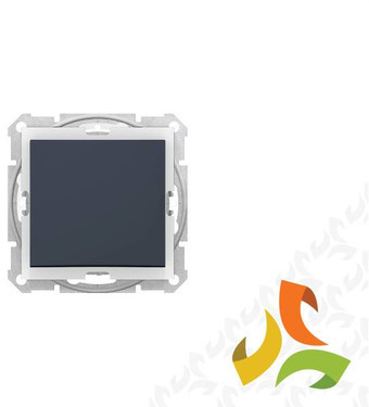 Schneider Electric SEDNA Wyłącznik 1 pojedynczy 1-biegunowy IP44 grafit SDN0100370 SDN0100370/SCH