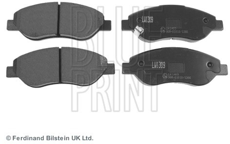 BLUE PRINT Klocki hamulcowe - komplet ADZ94235