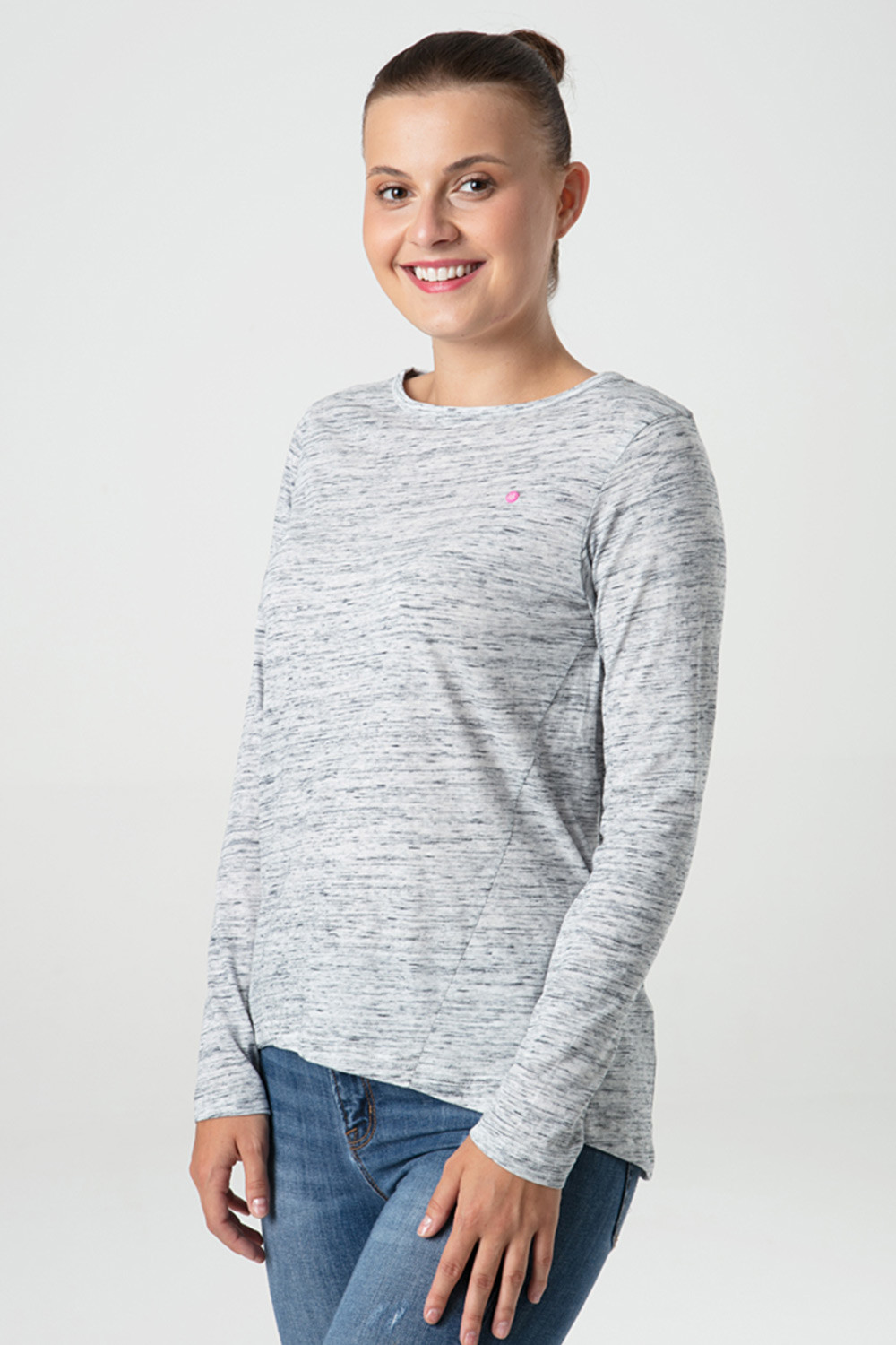LOAP Niebieski damski T-shirt LOAP Beruna