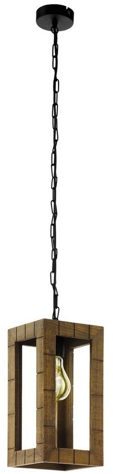 Eglo 43105 - Żyrandol na łańcuchu TAKHIRA 1xE27/60W/230V