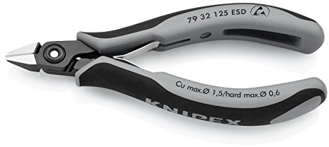 Knipex 79 32 125 ESD szczypce boczne Elektronik precyzyjnych 125 MM 79 32 125 ESD