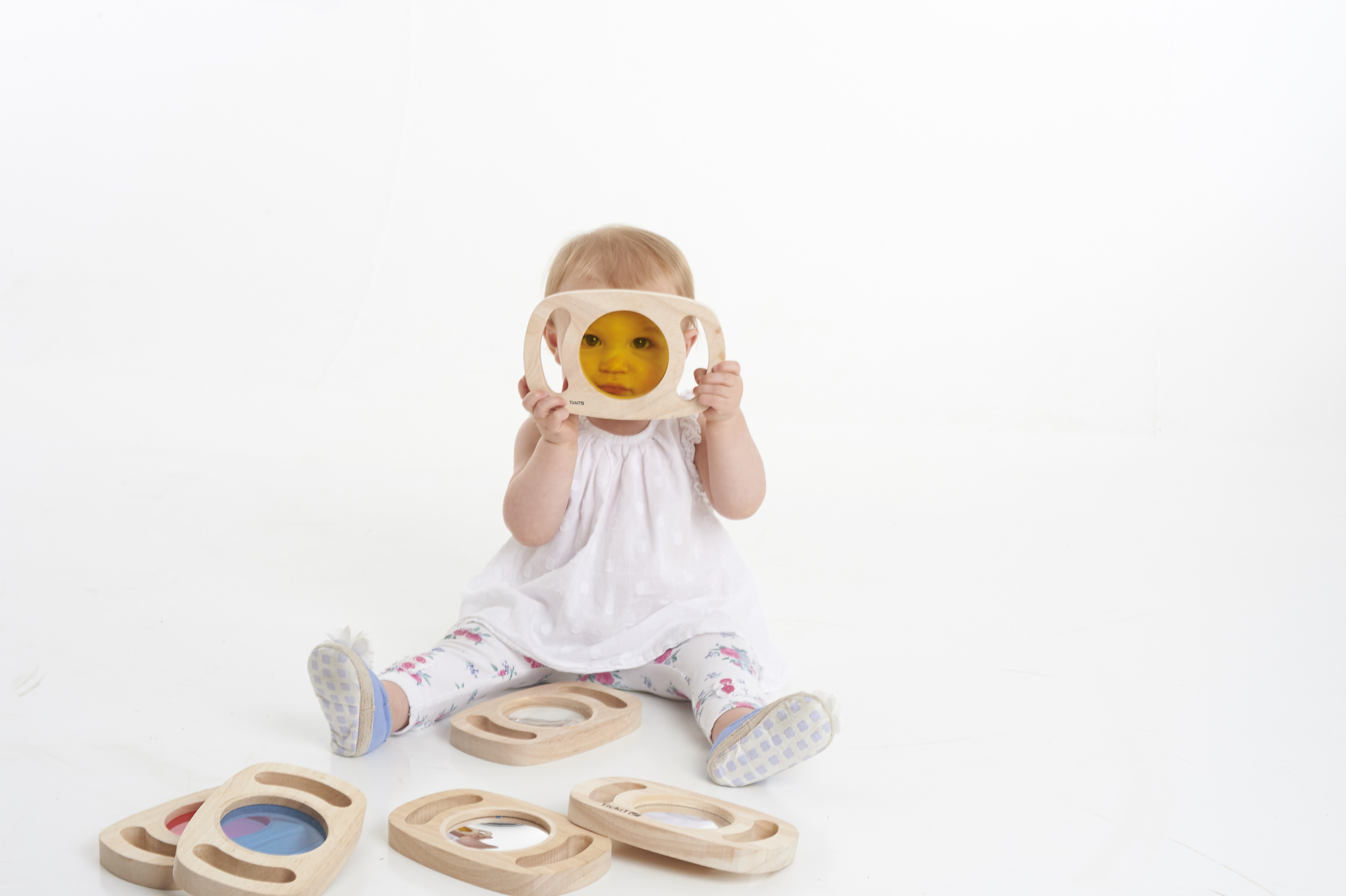 TICKIT Zestaw przenośnych paneli sensorycznych 6 sztuk)