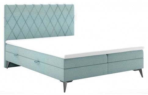 Elior Łóżko dwuosobowe boxspring Tiago 160x200 - 58 kolorów