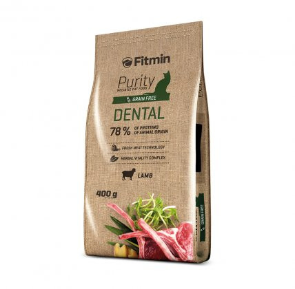 Fitmin Cat Purity Dental karma dla kotów - 400g