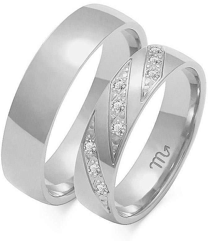 Złoty Skorpion Obrączki ślubne wzór O136 Au-O136