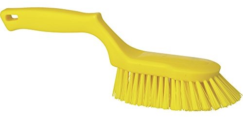 Vikan wspólnym vikan 41696 ergonomiczne szczotka do twardych dłoni z włókien, żółty 41696