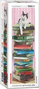 Eurographics Puzzle 1000 Panoramic Academic Cat 6010-5632 -