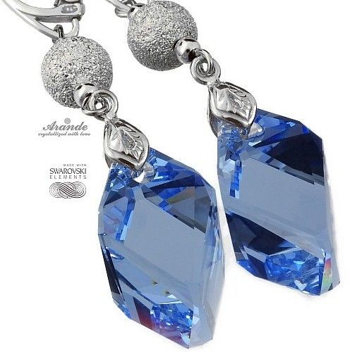 Swarovski piękne srebrne kolczyki DIAMOND SREBRO