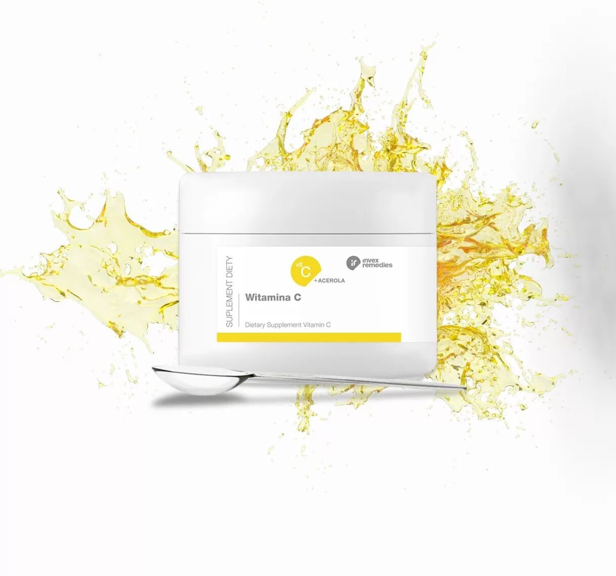 INVEX REMEDIES Witamina C (Wsparcie odporności) 100g