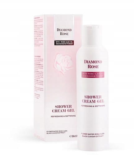 Żel Pod Prysznic olejek różany kawior Diamond Rose