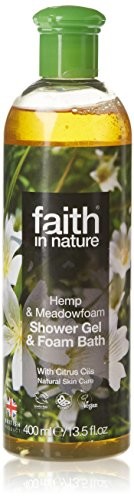 Faith in Nature żel pod prysznic and Foam Bath Hemp i Meadow Foam 400 ML 47511