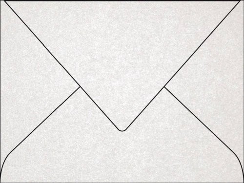 Clairefontaine envelope pyłki 75 X 100 120 G wei Perl 54030C