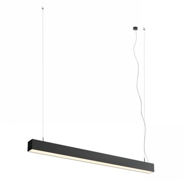 Rendl RED RED - Design R12721 - LED Żyrndol na lince PESANTE LED/40W/230V czarny