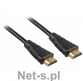 Sharkoon Adapter AV Adapter HDMI - HDMI black 3,0m - 4044951008988