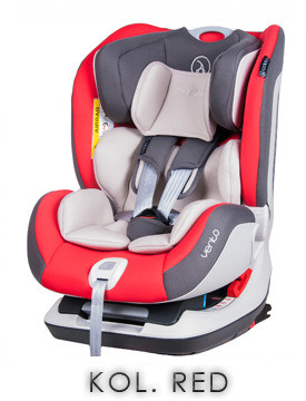 Coletto Vento Isofix 0-25kg Red