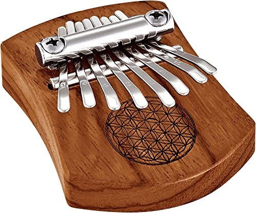 Sonic Energy Sonic Energy Mini kalimba  pianino na kciuk z 8 tonami w C-dur  mały pianino na palec do medytacji, dzieci, prezent z reliefem (KL802FOL) KL802FOL