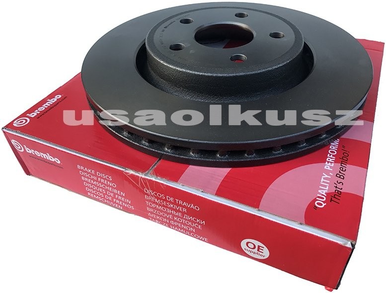 BREMBO Przednia tarcza hamulcowa 350mm H.D brake Dodge Durango 2011 09.N236.11