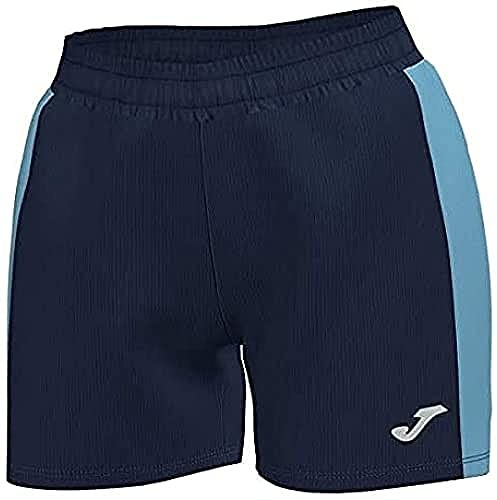 Joma Spodnie maxi, dla dziewcząt, granatowo-turkusowe, rozmiar 2XS 901142.342