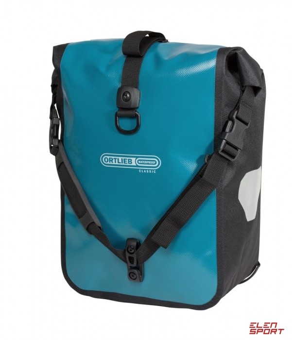 Ortlieb Sakwy rowerowe Uniwersalne Sport-Roller Classic Petrol-Black 25L O-F6309