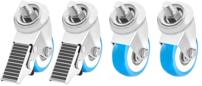 ACTIVESHOP Zestaw Kółek do Fotela Elektrycznego 4 szt 10003_123546