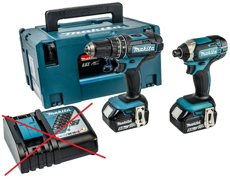 MAKITA Wiertarko-wkrętarka DLX213TJ + DTD152 131796
