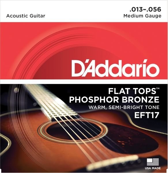 DAddario EFT17 - Flat Tops 13-56