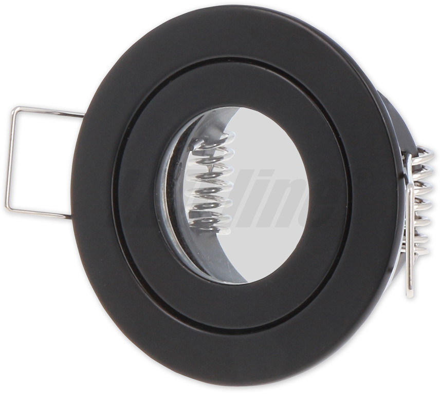 LED line Oprawa wodoodporna MR11 okrągła czarna 249297