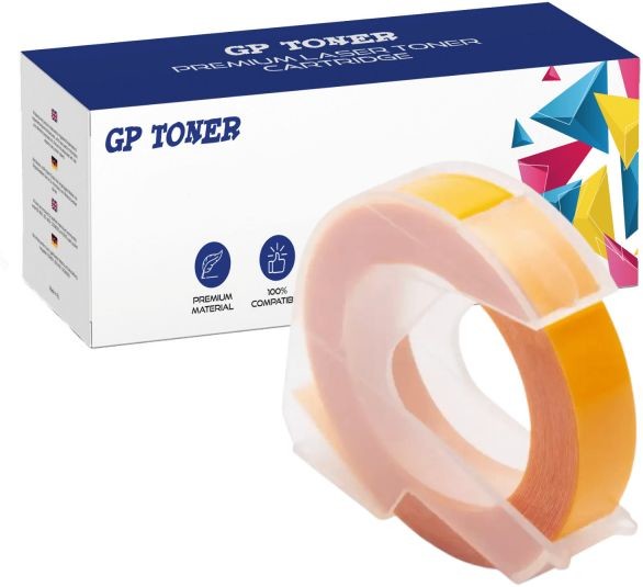 Dymo Gp toner Taśma do 9mm 3m Żółty S0898170 - GP-D5238-07 - Żółty GP-D5238-07
