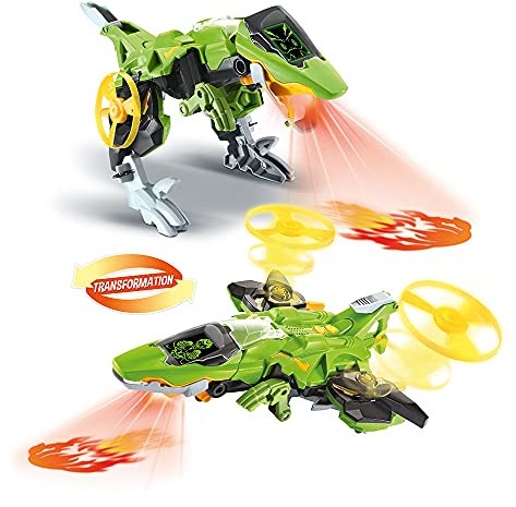 VTech VTech Switch & Go Fire, Pulsor, super teryzanozaur dinozaur - 4 lata i więcej - wersja francuska 546805