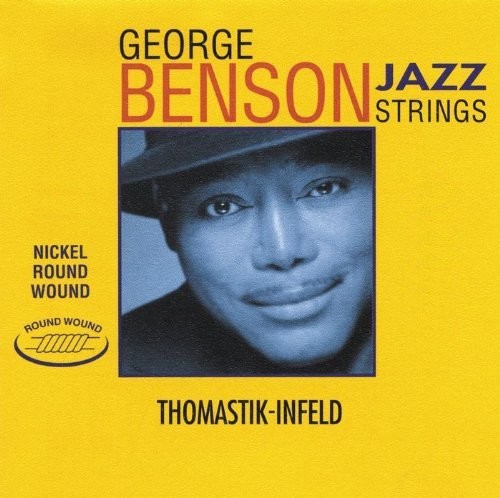 Thomastik pojedynczy sznurek G .020rw nikiel płaski rana GR20 do gitary elektrycznej George Benson zestaw jazzowy GR112 GR20