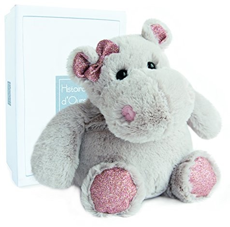 Unbekannt Hippo Girl  Histoire D 'ours 25 cm Różowy pluszak pluszowy hipopotam ho2628