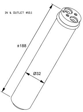 NRF Osuszacz, klimatyzacja 33284