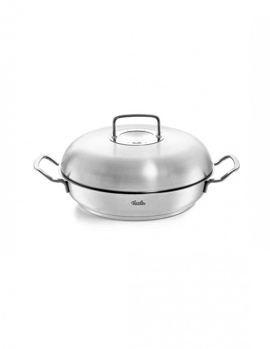 Fissler patelnia do smażenia i serwowania 24cm z pokrywą Novogrill OPC 2 084-388-24-000/0