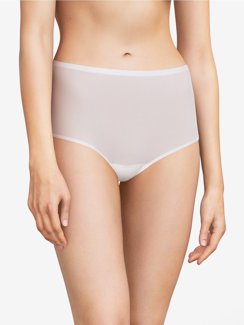 Chantelle Damskie figi z wysokim stanem SoftStretch, biały
