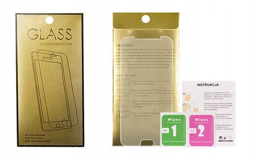 Samsung Szkło Hartowane Glass Gold do A31