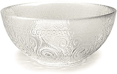 Excelsa arabesque miska, szkło, przezroczysty, 15 x 15 x 7 cm 48888