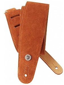 D'Addario D'Addario Suede Pasek gitarowy, Honey 25SS02-DX
