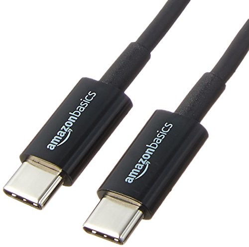 AmazonBasics USB 2.0 Type C to Type C Cable, czarny 0,9 m L6LUC023-CS-R