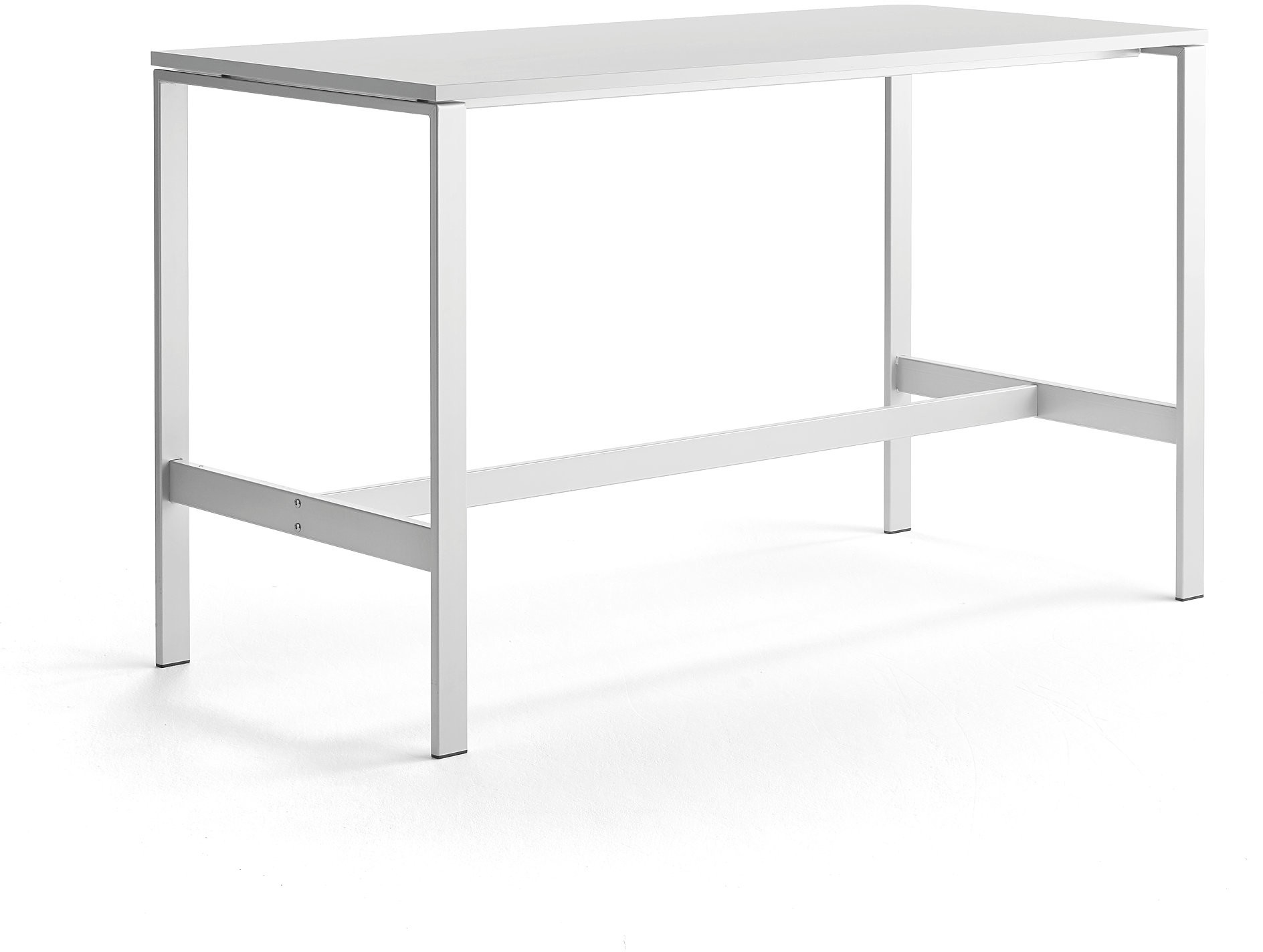 AJ Produkty Stół VARIOUS, 1800x800 mm, wysokość 1050 mm, biały, biały