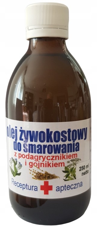 Olej żywokostowy z gojnikiem i podagrycznikiem 250