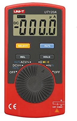 UNI-T Unit ut120 a LCD cyfrowy miernik natężenia multimetr, woltomierz, prąd, AC/DC UT120A/MIE0143