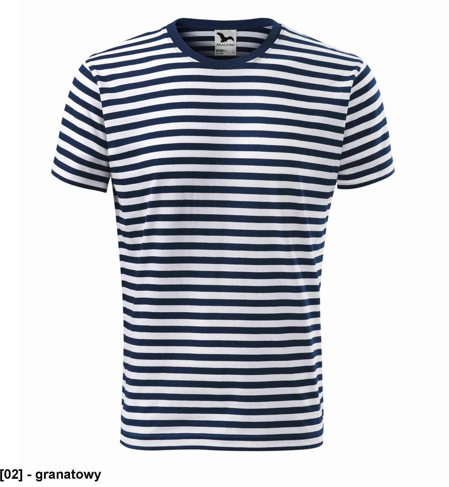 ADLER MALFINI Sailor 803 - Koszulka unisex, 150 g/m, 100% bawełna - XS-2XL Sailor 803