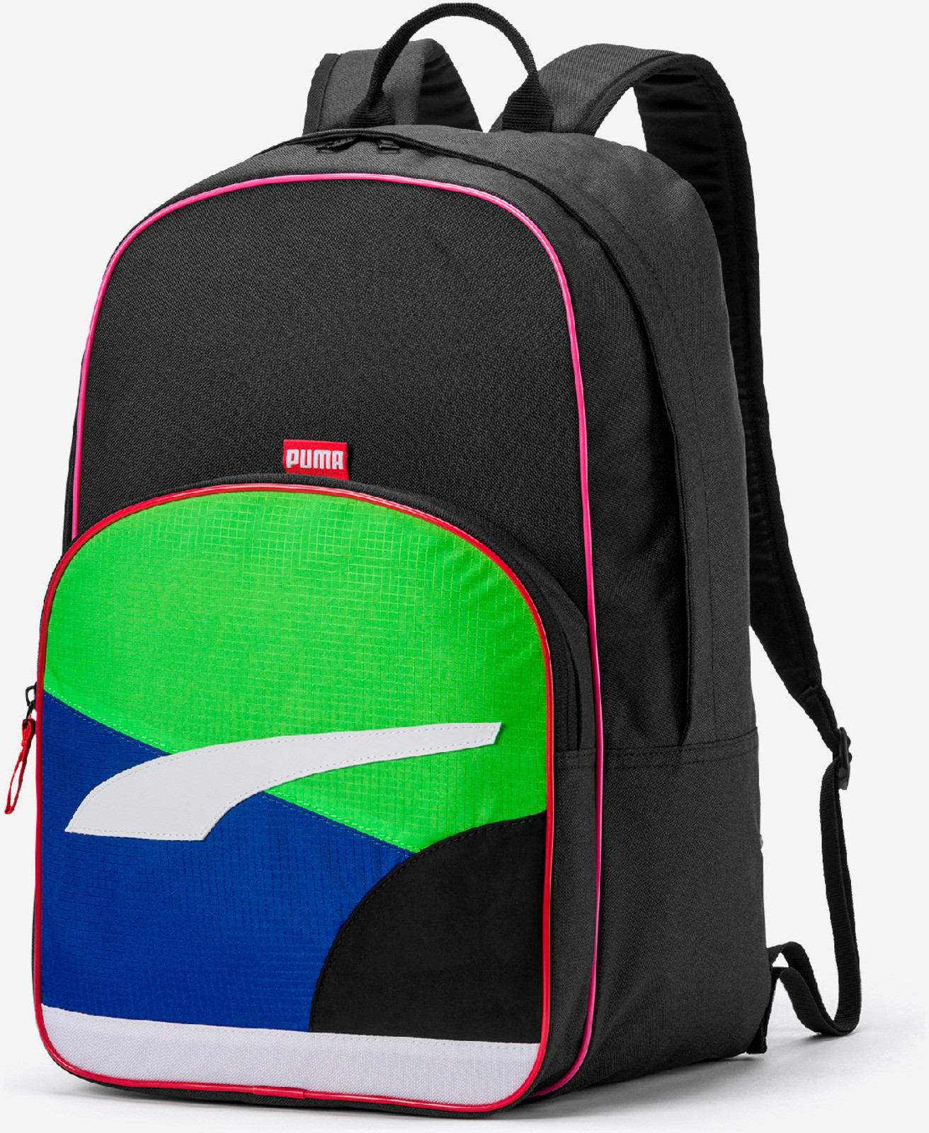 Puma kolorowy plecak Rider Game On 7701501_BLACK